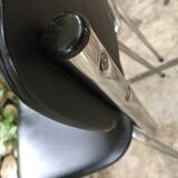 Vintage chrome and leatherette chairs