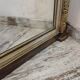 Large antique wooden mirror