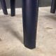 Chaises cuir bleu Design Italien Giancarlo Vegni