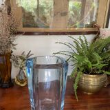 Scandinavian crystal vase from Strombergshyttan 26cm
