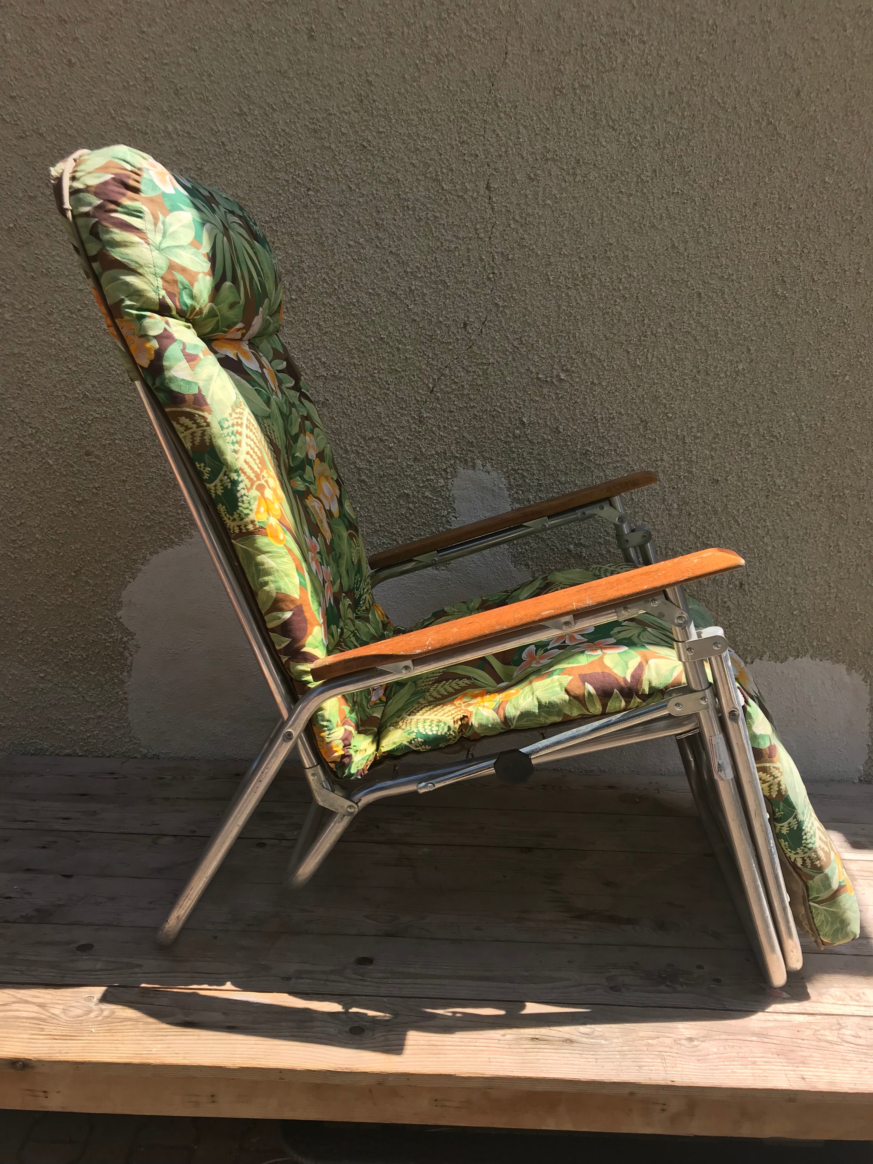70s garden lounge chair