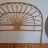 Rattan headboard