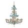 Early 21st century Murano glass chandelier