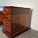 Bureau à caissons - acajou époque victorienne pedestal desk Angleterre XIXe