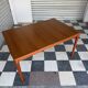 Table danoise en teck HW Klein pour Bramin