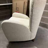 Pair of Gio Ponti inspired armchairs from the 50s