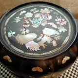 Box in lacquer and mother-of-pearl Tonkin 19th