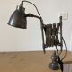 Lampe industrielle à ciseaux, pince d'établi