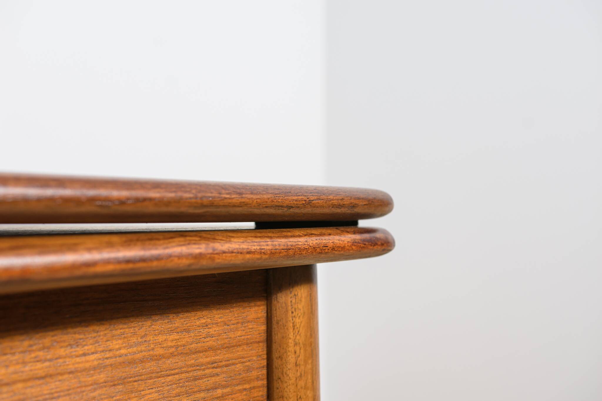 Mid-Century Square Extendable Teak Dining Table, Denmark, 1960s