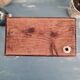 Mini old wooden farmhouse bench