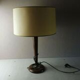 Lampe à poser en bois art deco