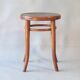 Thonet stool No.1 wooden seat Art Nouveau 1910