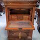 Important secretary in walnut from the Louis Philippe period, 19th century.