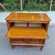 Buffet Louis XV en bois meuble TV 2 portes