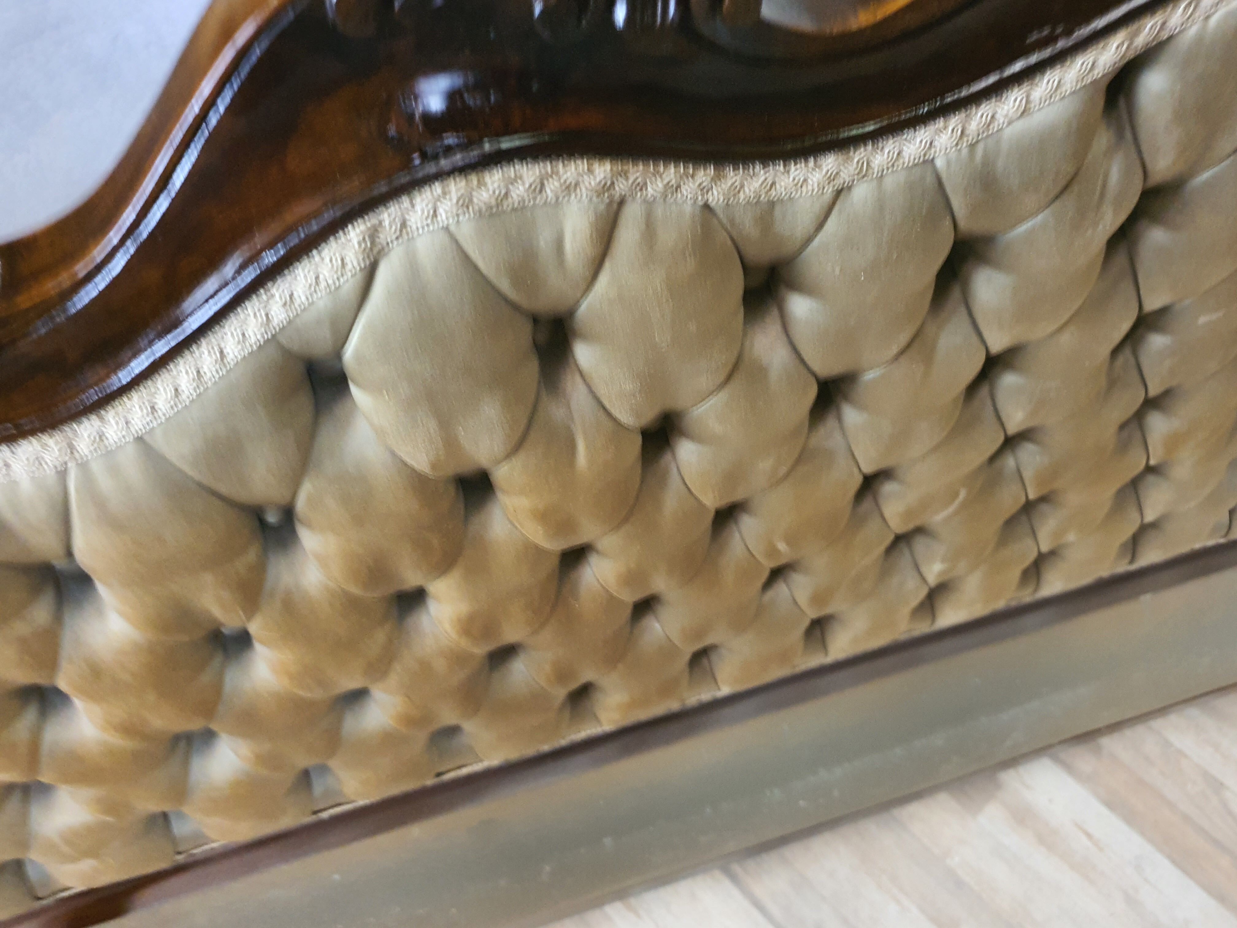 Baroque double bed - 20th century
