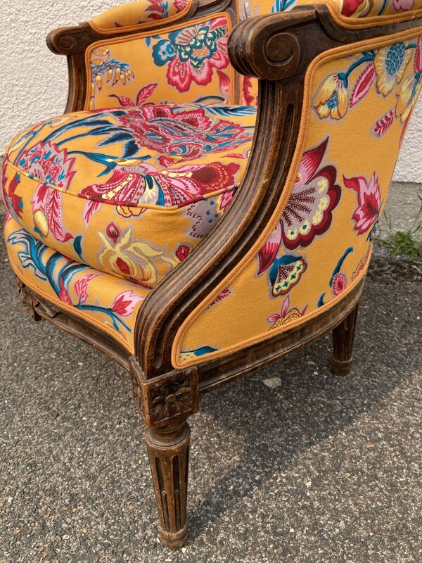 Bergère XIXe siècle de style Louis XVI