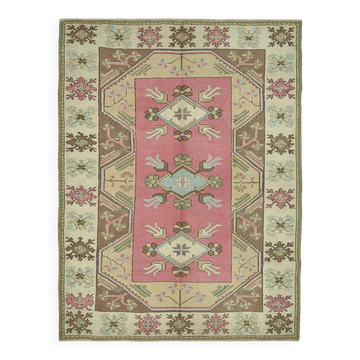 Turkish Vintage Anatolian Rug 215 cm x 280 cm