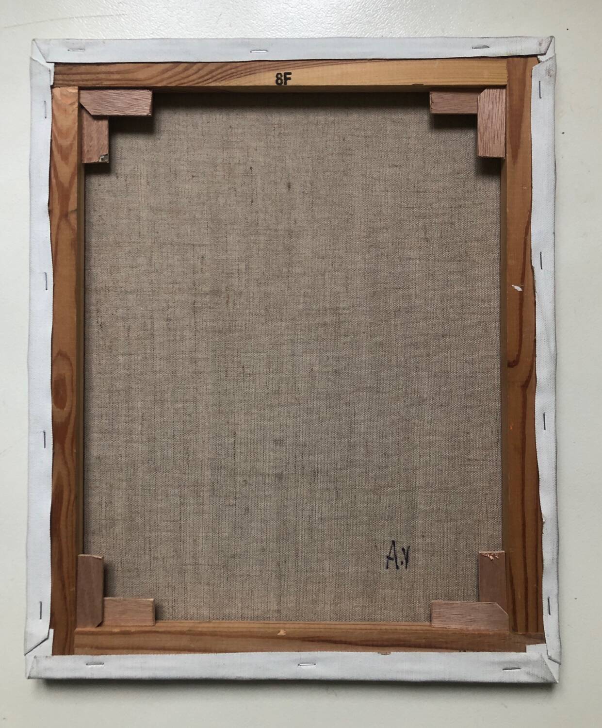 Tableau Abstrait à l'Huile