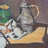Oil on canvas still life