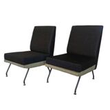 Pair of vintage armchairs from the 1950s – modernist spirit