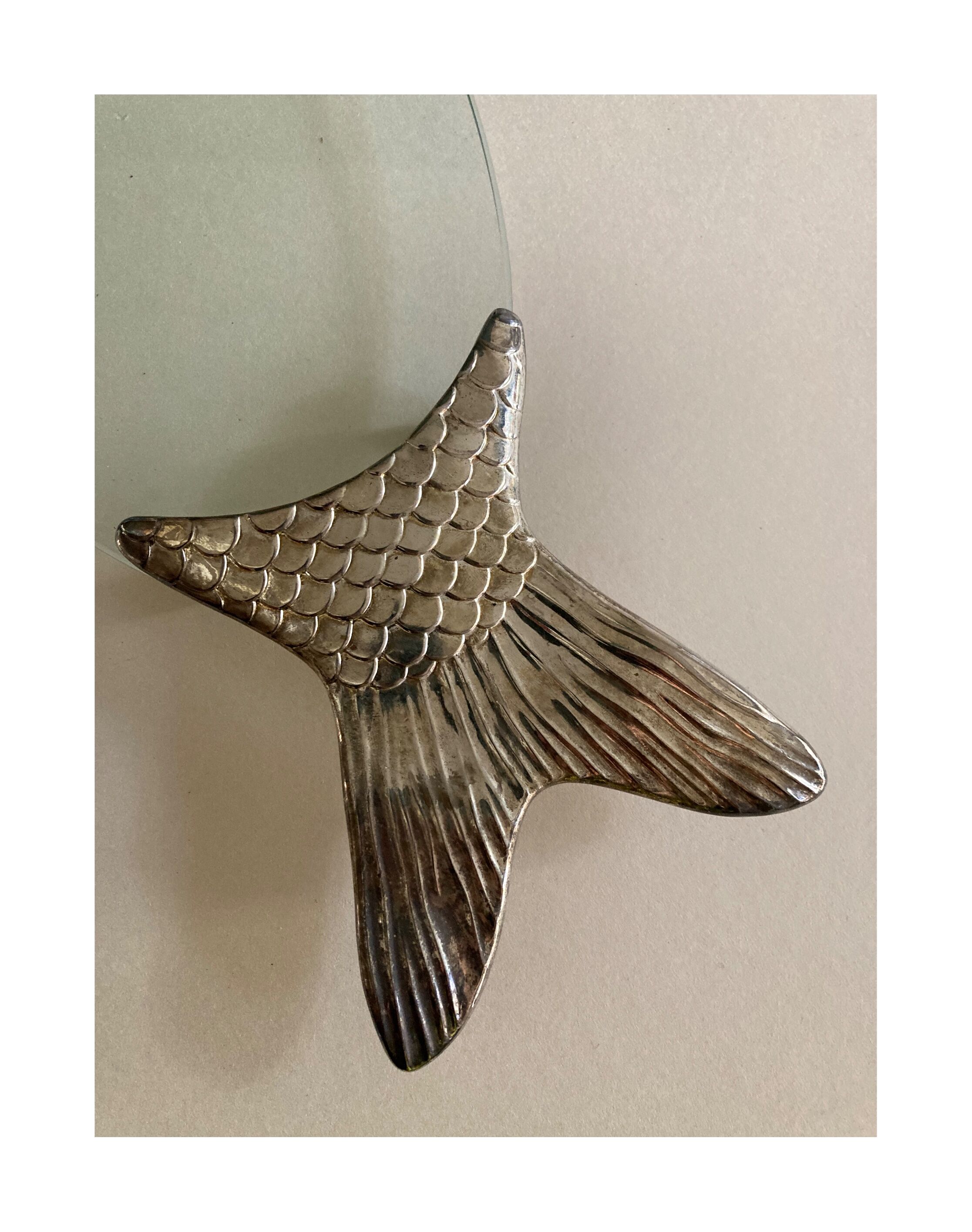 Plat de service vintage