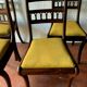 Quatre chaises de style directoire en acajou XX siècle