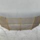 Antique fireplace screen from the 19th century, Napoleon III spark guard.