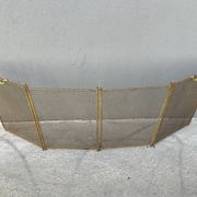 Ancien pare feu de cheminée XIXème siècle, pare étincelles Napoléon III