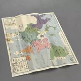 Old double-sided school map, Rossignol edition