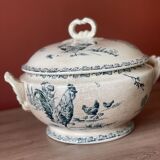 Gien porcelain tureen