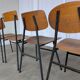 Chaises de salle à manger en bois Stol Kamnik vintage - Yougoslavie des années 1970 - Ensemble de 4