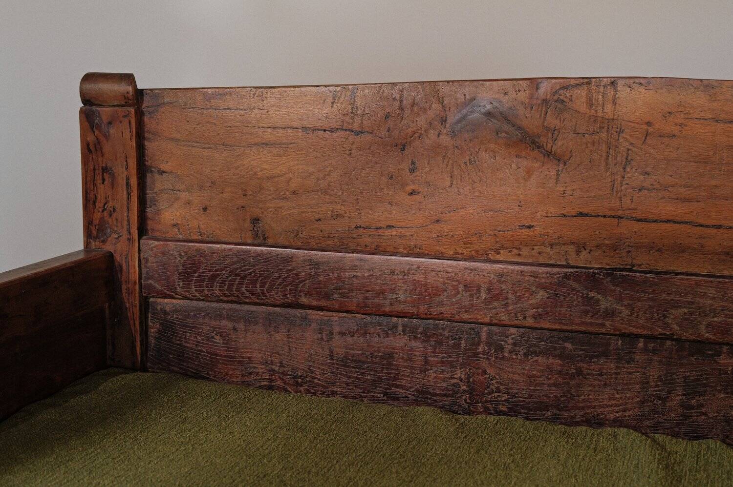 Mountain bench, folk art, 1800