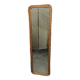 Large rattan mirror