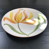 Floral pattern plate