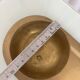 Empty pocket ensemble and bowl in solid brass signed Giò Lanciani.