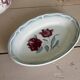 Old earthenware dish from Digoin Sarreguemines Alesia