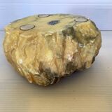 Empty alabaster ashtray pocket Italy