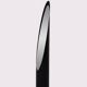 Black Full length lipstick mirror 1970s