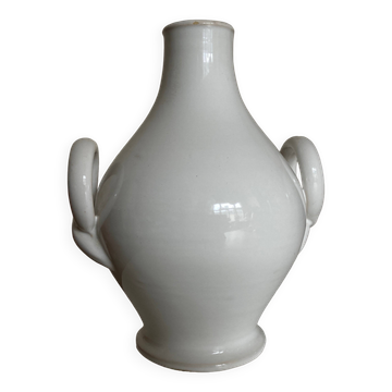 Vase néo classique d'Emile Tessier 1950 Malicorne