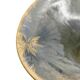 Vintage ceramic vase in French signed crystal glaze 19 cm