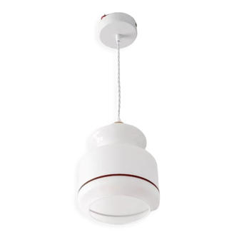 Suspension vintage opaline