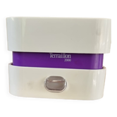Vintage scale in purple color, model 2000.