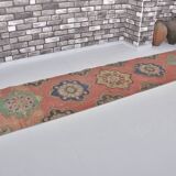 Turkish Vintage Hallway Antique Runner sku 2278