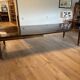 Large antique dining table