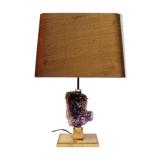 Lampe amethyste style Willy Daro
