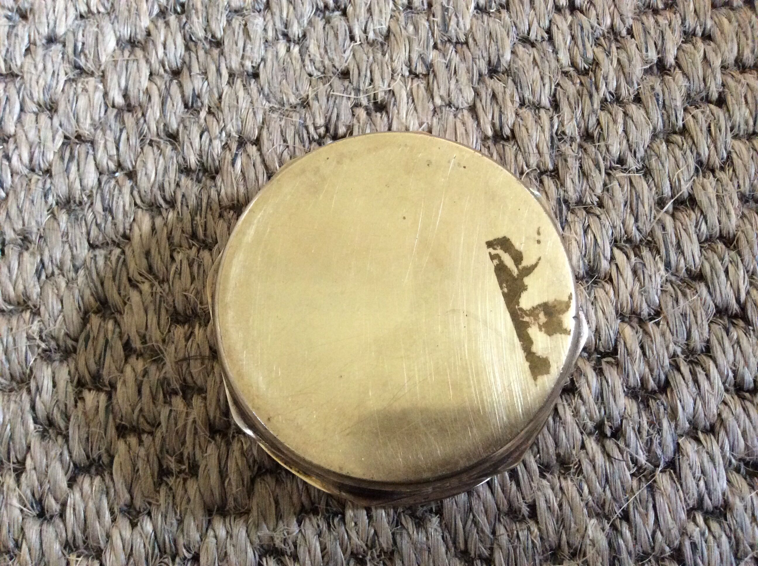 Brass ashtray