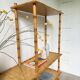 Large rattan shelf 1960