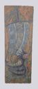 JEHAN - Painted Carved Panel with DRAKKAR Motif