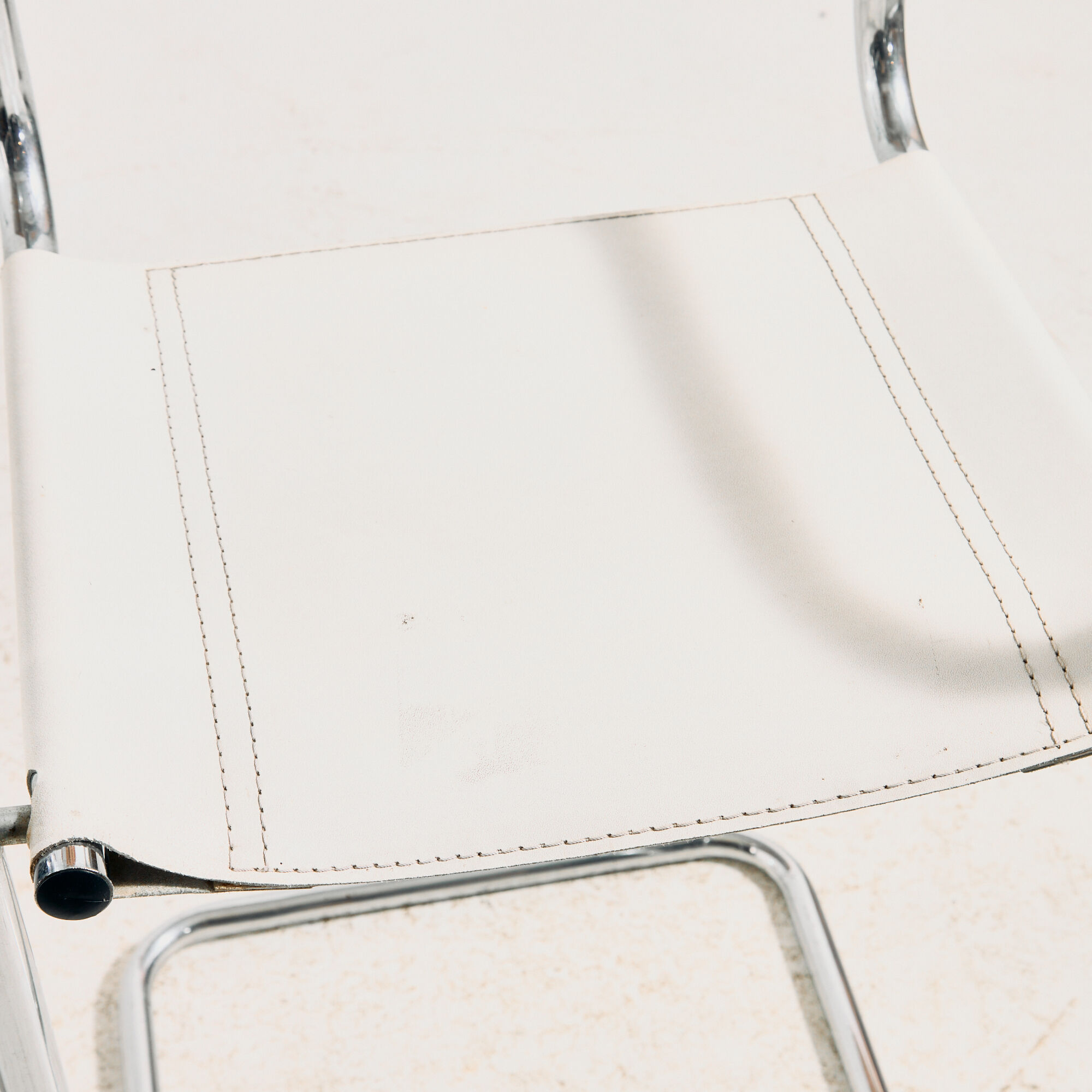 Tabouret de bar tubulaire style Bauhaus