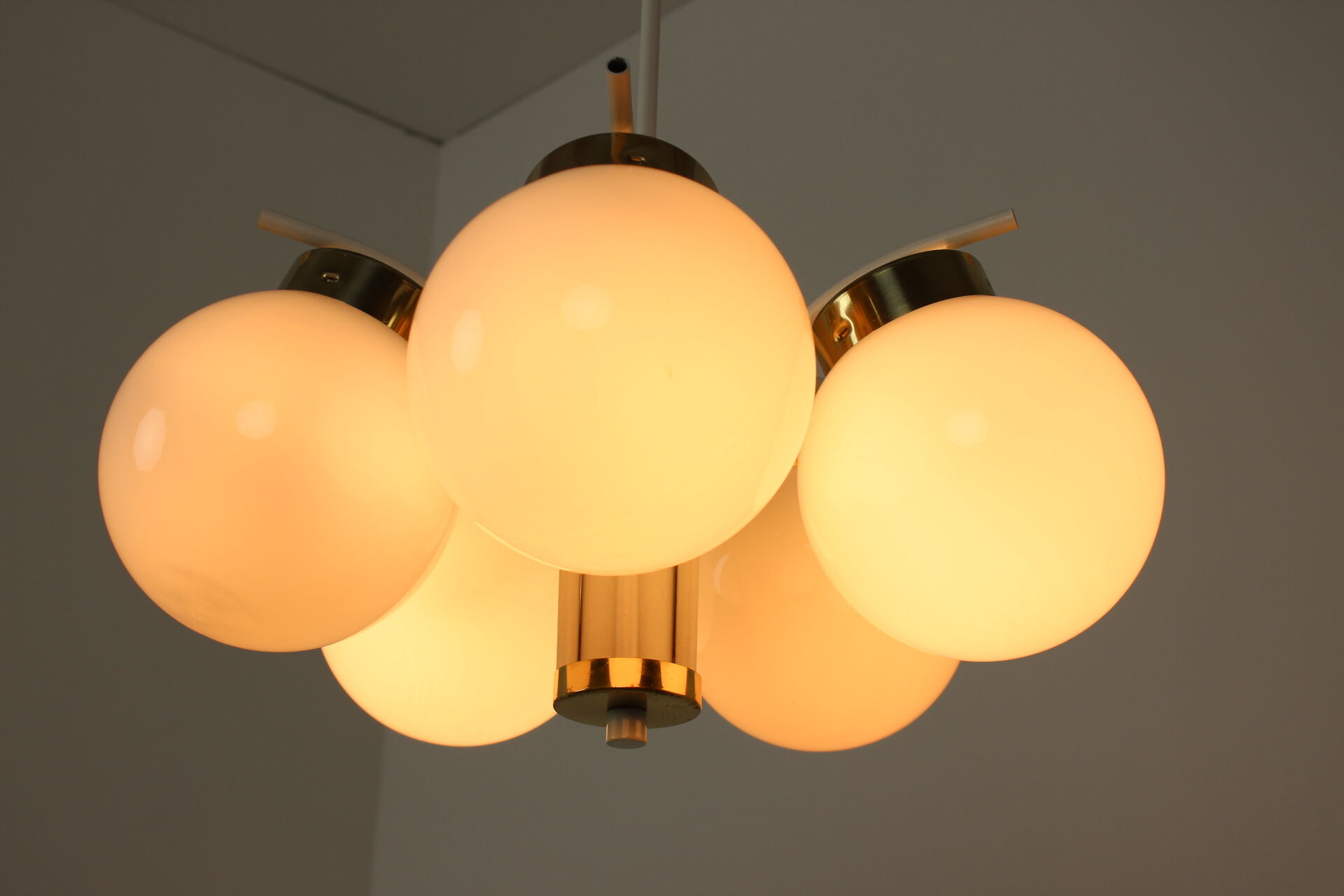 Design chandelier / Kamenický Šenov, 1970's.